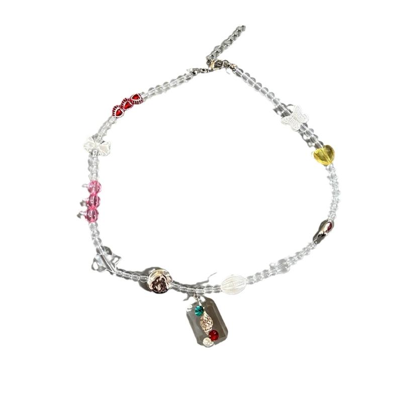 

Unique Conch Pendant Necklace Eye Catching Beaded Choker Statement Jewelry for Party Wear Bohemian Conch Clavicle Chain 1