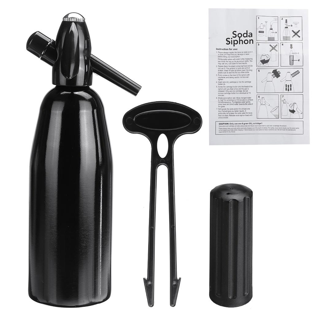 Soda Siphon CO2 Dispenser WATER Bubble Generator Cool Drink Cocktail Soda Machine DIY Soda Maker Making
