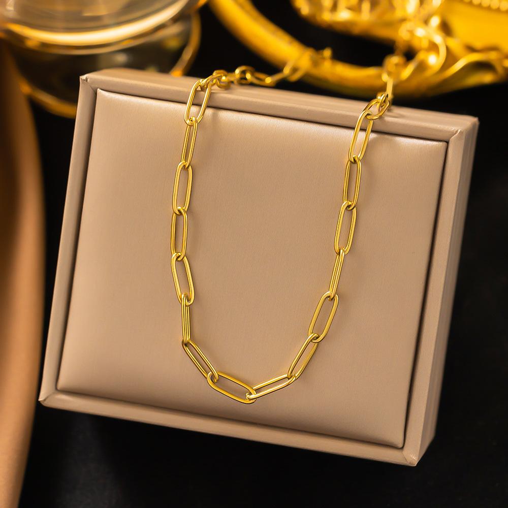 French Titanium Steel Heart Choker Necklace And Bracelet Set Sweet Peach Heart Tassel Design Women Jewelry
