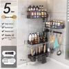 Rotating Wall-Mounted Spice & Storage Rack