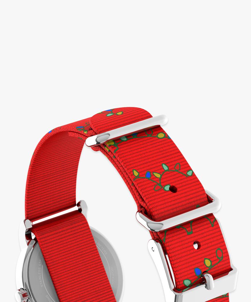 Taimaegseu X Peanuts Weekender Santa Hat Character Watch 31Mm