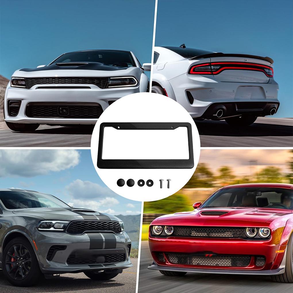 Matte License Plate Frame License Plate Frame For Car Tags Durable