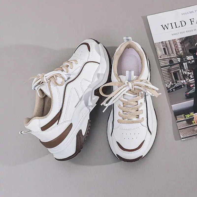 Fashion Desert Color Plataform Women's Summer Sneakers Training Vulcanization Red Shoes Womans Sport Pretty Temis Hyperbeast Play