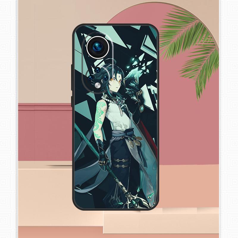 Genshin Impact Xiao Case For Honor Magic 7 Lite 5 6 8 Pro Honor 400 200 X9c X9b X9a X8b X8a X8c 50 70 90 Cover