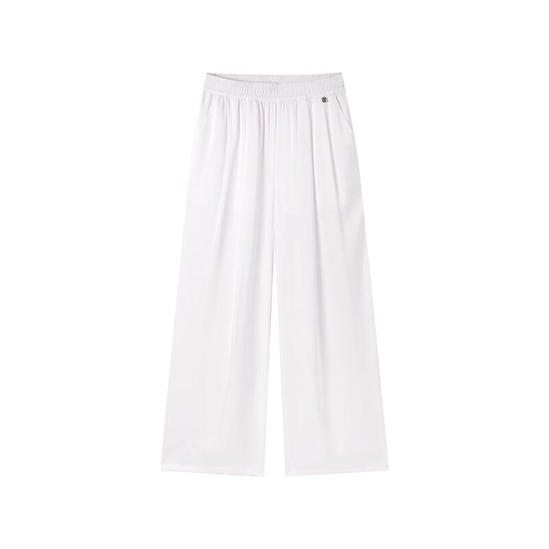 PEACEBIRD Women's High-Waist Wide-Leg Loose Casual Pants