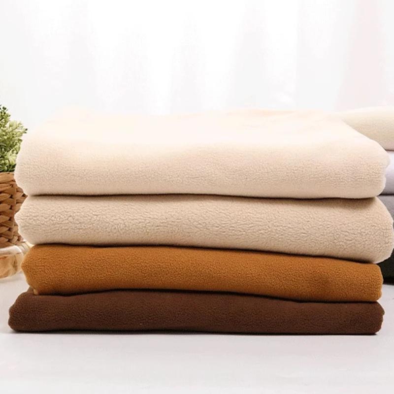 0.5m/1m/2m Polar Soft Fleece Short Plush Fabric for Sewing Clothing Lining, Dolls Warm Jackets Pet Beds DIY Clothing Fabrics