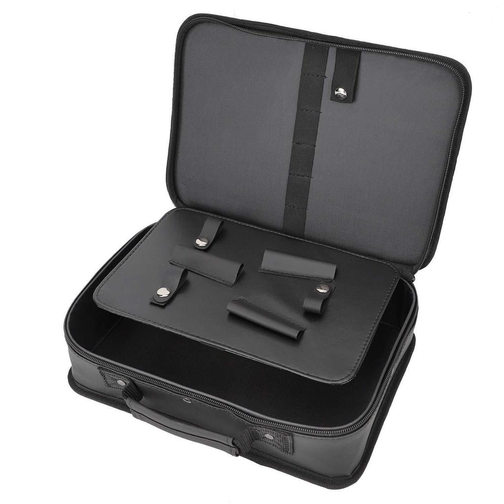 Portable Multifunctional Barber Tool Bag with Electric Clippers Storage