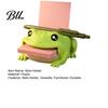 Work Desk Setup Frog Note Holder, Creative Organizer with Pen Stand And Memo Storage Dispenser, Cute Animal Stationery Case for Office Home Workspace