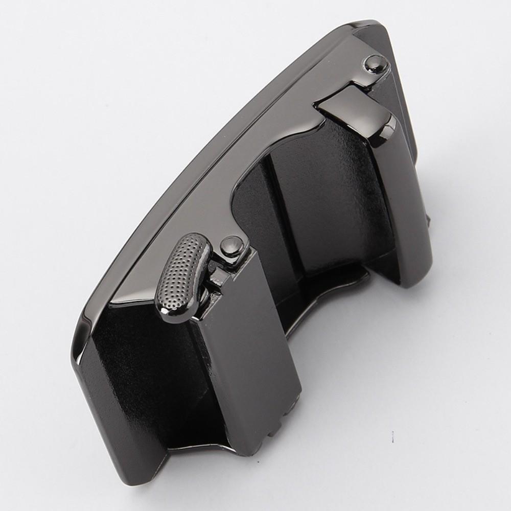 Zinc Zinc Alloy Wide Waistband Buckle Black Belt Automatic Buckles Classic Men Zinc Zinc Alloy Belt Buckle Party