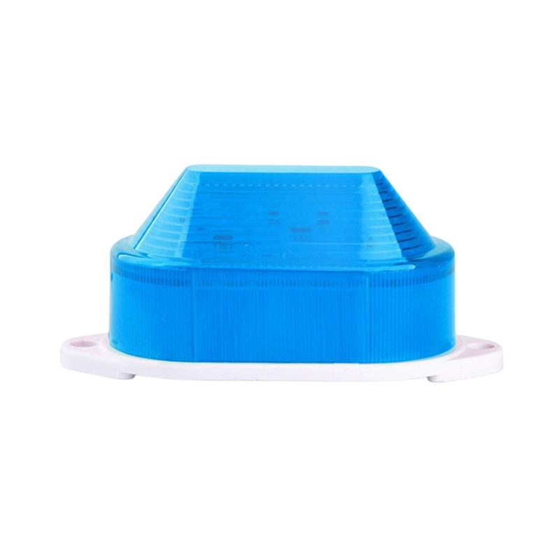 High Intensity LED Strobe Beacon & Loud Siren Alarm, 12V/24V/220V DC/AC, IP65 Waterproof, For Vehicle/Truck/Industrial Safety