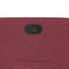 Recliner Chair Burgundy Fabric