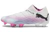 Chuteiras de Futebol Future 7 Ultimate FG/AG 'Branco Rosa Preto' 107599-01