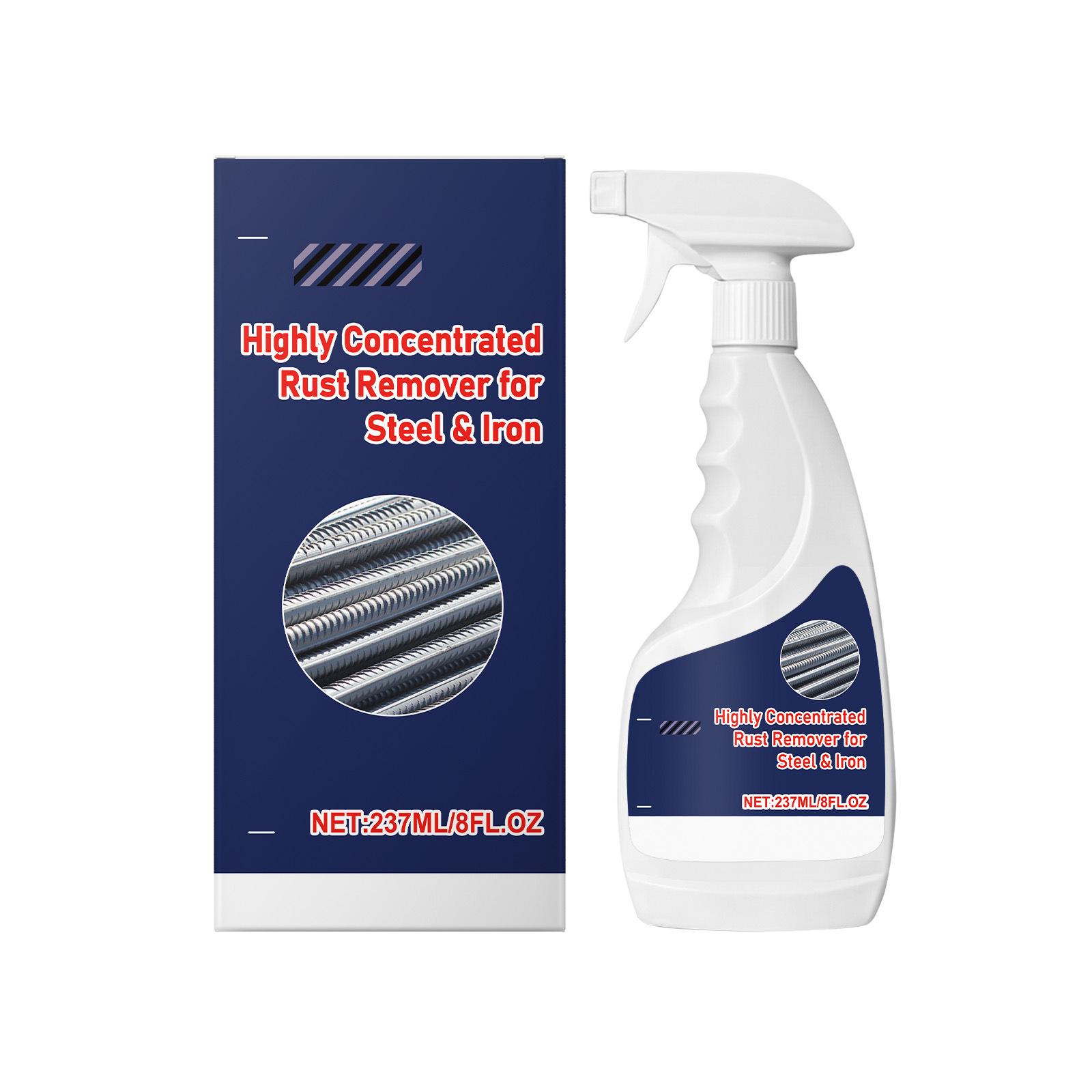 

Rust Remover for Steel - Gentle Formula for Easy Cleaning of Machine Parts, Kitchenware, and Surfaces, Restores to Like New.
