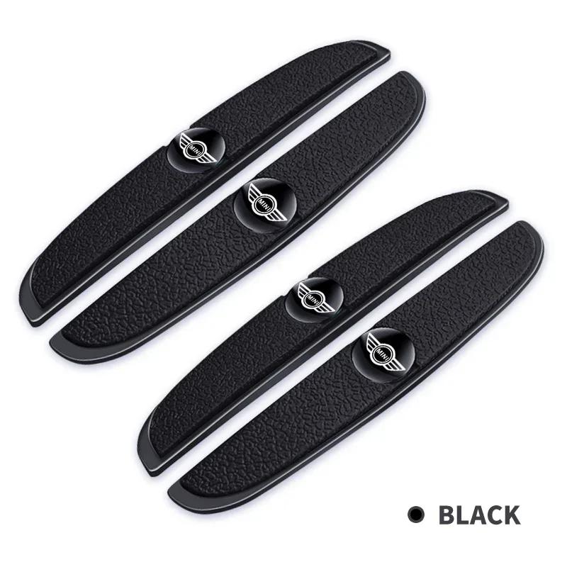 4Pcs Car Door Bumper Anti-collision Rubber Stickers For Mini John Cooper R56 F56 Countryman R60 F60 Clubman F54 R55 Coopers  rdxzk11