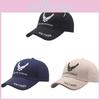 Embroidery Us Letter Baseball Cap Adjustable Unisex Sun Hat Protection