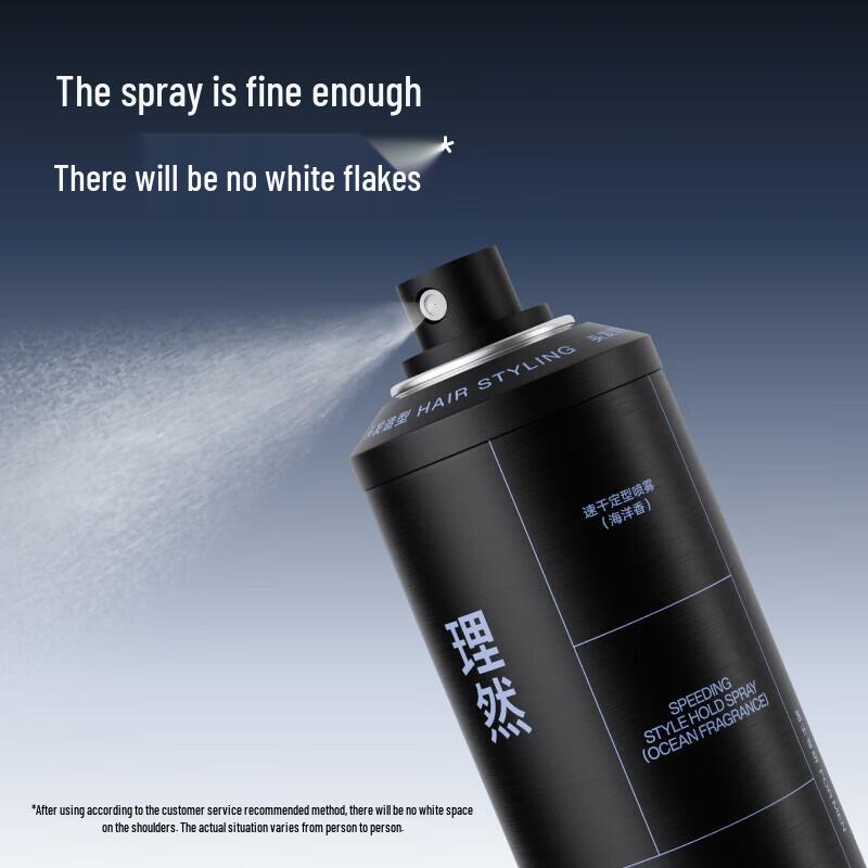 LIRAN Men's Quick Dry Hair Styling Spray