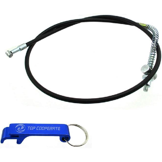 TC-Motor 47  Rear Brake Cable For Yamaha PW50 Y-Zinger 50 PY50 Rear Drum Brake/Yamaha Peewee PW50 1981-2016 With Drum Brakes Front Brake Cable