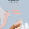 1 Pair Silicone Heel Shoe Stickers Non-slip Soft Protective Case Women Men Foot Care Insert Ease Pain Foot Pads Protector