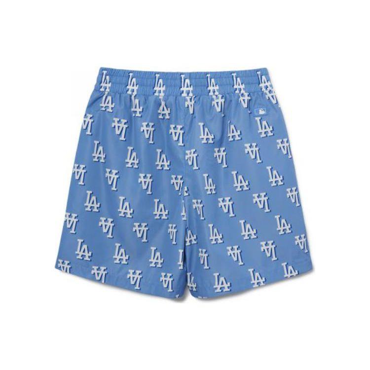 MLB Los Angeles Dodgers SS23 Short de Sport Imprimé All Over Short Unisexe Bleu 3ASMM0133-07CBL L gray