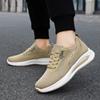 Men's Sports Shoes Summer Lightweight Breathable Men's Casual Shoes Soft Sole Shock Absorption Mesh Wear-resistant Running Shoes Mesh Shoes