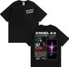 Rapper Anuel AA Rhlm 2 Album 2026 Tour Tshirts Men Women Fashion Hip Hop High Street T Shirt Cotton ONeck Short Sleeve Tshirt