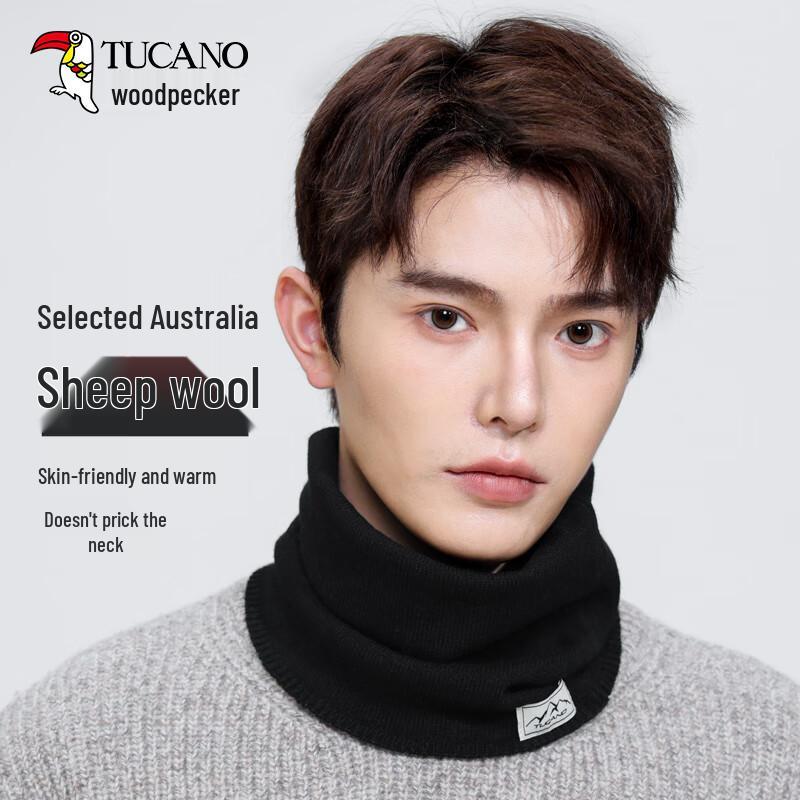 

TUCANO Men s Wool Blend Neck Warmer One Size