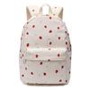 Li Shen Corduroy Floral Student Backpack