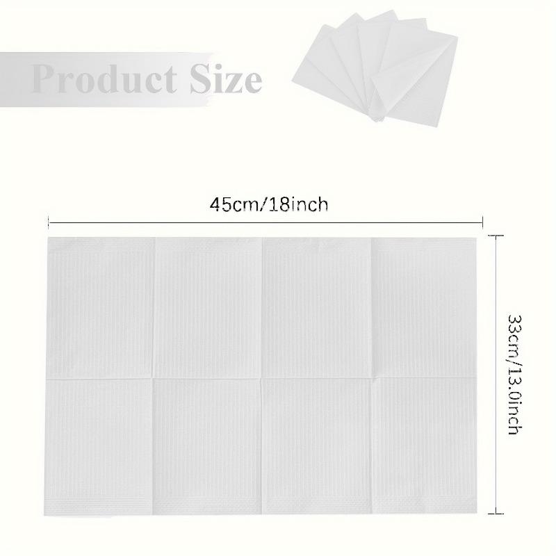 20/30/50 ST Vit Nagelkonst Bordsmatta Engångs Vikbar Rengöringsdyna Skönhet Nagelvård Vattentät Bordsduk Rengöringsverktyg