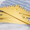 Paper Gold Card Crown Birthday Hats Theme Parties Wedding Parties Baby Shower Costume Gold 19.5 X 19.5 X 11.5cm