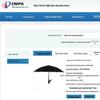 Portable Mobile Phone Sunshade and Rainproof Clip Umbrella