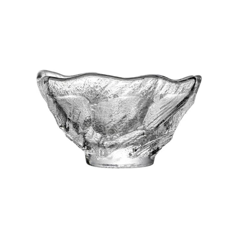 JIUMUQING Retro Xuanbing Glass Kung Fu Tea Brewing Cup