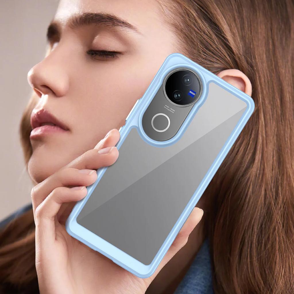 Phone Case For Vivo V50 , Clear Transparent Phone Case Cover For Vivo V50