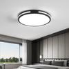 Modern LED Ceiling Lamp with Remote Control Dimming