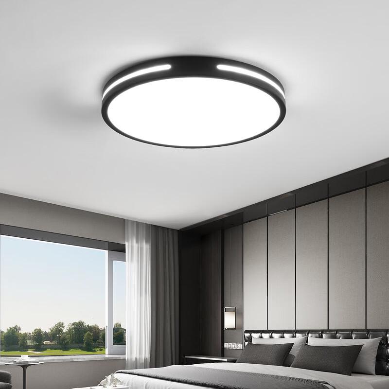 Modern LED Ceiling Lamp with Remote Control Dimming