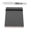 Blank Sketch Book 26 Pages Hardcover for Drawing Writing Travel Small Portable   Journal Diary Notebook 200gsm Thick Paper with Pen Black