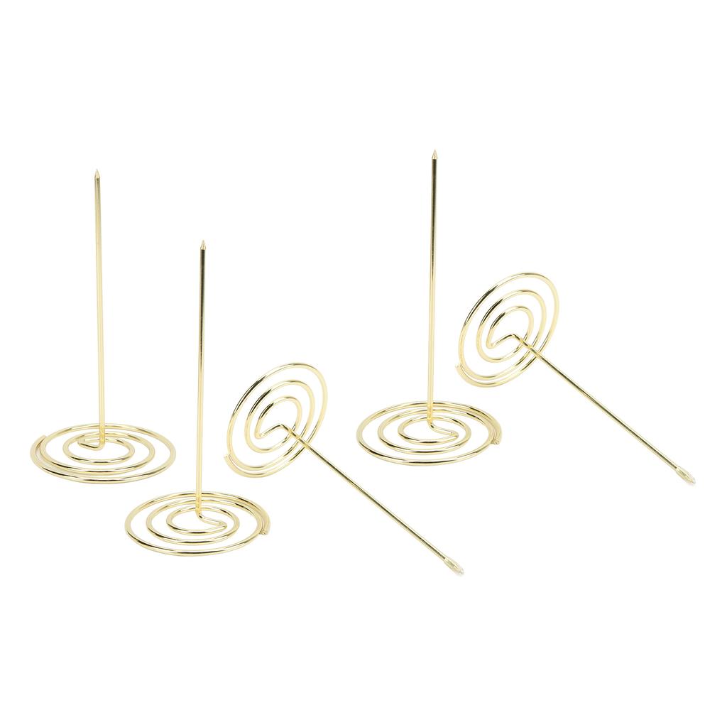 5PCS Receipt Holder Wear Resistant Anti Corrosion Recyclable Check Spindle for Office Kitchen