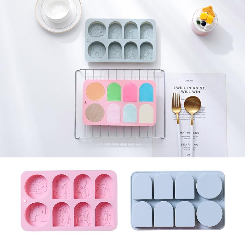 DIY Chocolate Mold Cake Mold Clay Mold Silicone Material Ramadan Themed 2 Colors
