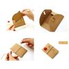 5Pcs Vintage Dried Flowers Greeting Card Handmade Blank Note Card Thank You Cards with Envelopes Wedding Party Invitation Card