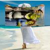 Custom Name Ultra-Soft Beach Towel with Shrek Theme,Ideal for Pool - Camping, Diving - Perfect Travel Essential, Vibrant Beach Towel.
