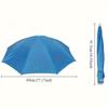 1pc/ 2pcs Drooping Fishing Hat Umbrella,  Adult Hat Umbrella, Head-wearing Umbrella Men and Women Outdoor Folding Sun Umbrella