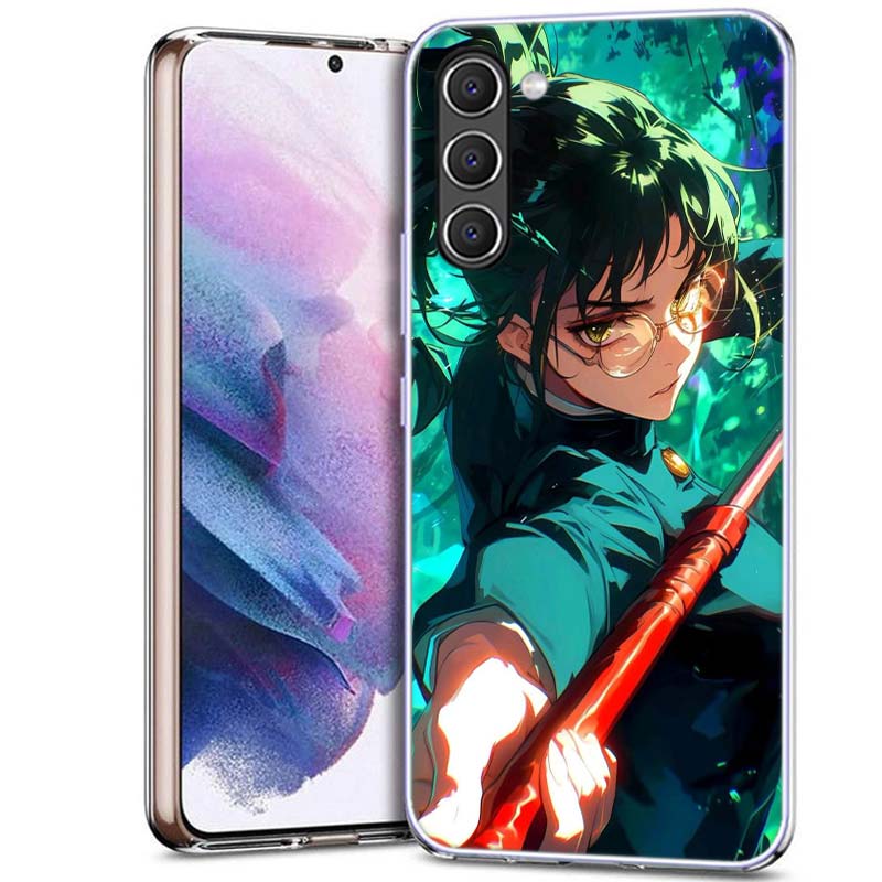 Maki Zenin Jujutsu Kaisen Phone Case for Samsung A54 A14 A24 A34 A17 A37 A57 A55 A35 A25 A15 A13 A23 A33 A53 A07 A05S A04S A03 A