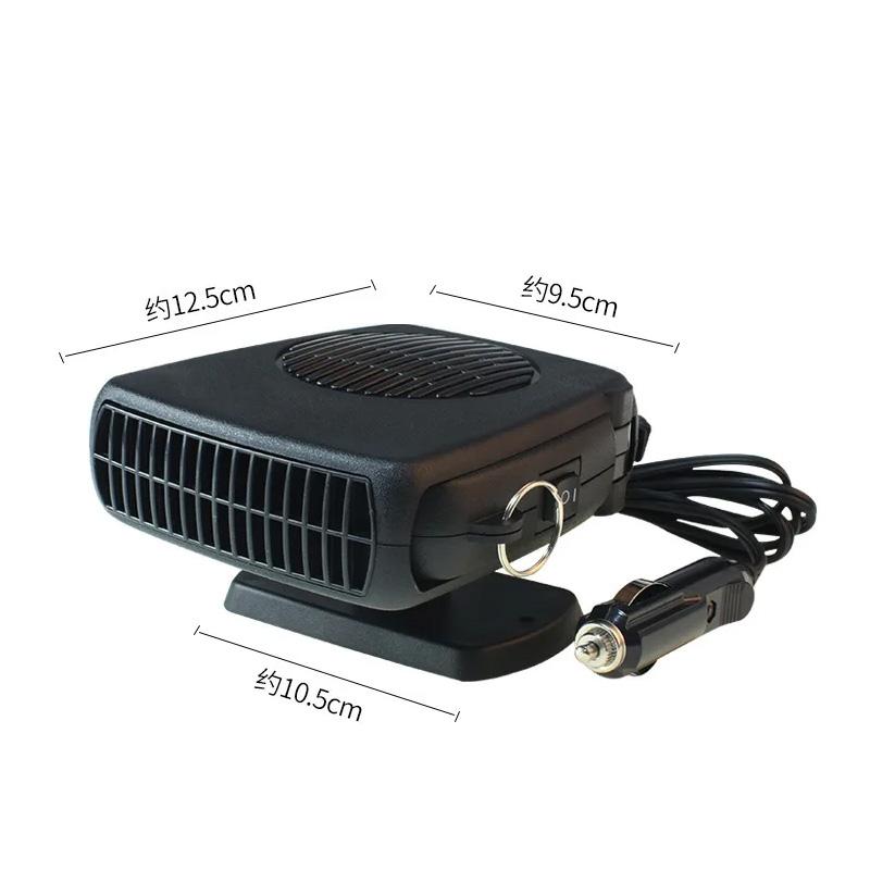 Car Heater 12V/24V 150W 200W Portable Car Heater Fan 2 IN 1 Cooling Heating Auto Windshield Defroster Car Anti-Fog Heater
