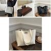 Trendy Minimalist Pu Large Tote Bag With Magnetic Closure Ideal For Everyday Use