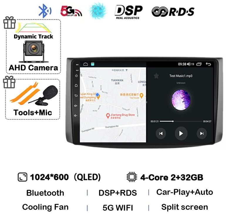 

Android 14 Carplay Auto для Chevrolet AVEO T250 2006 2007 2008 2009 2010 2011 2012 Автомобильный радиоприемник, мультимедийный плеер, GPS, стерео, WIF+4G