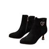New and Elegant Matte Soft Leather Fashion Women's Boots and Shoes