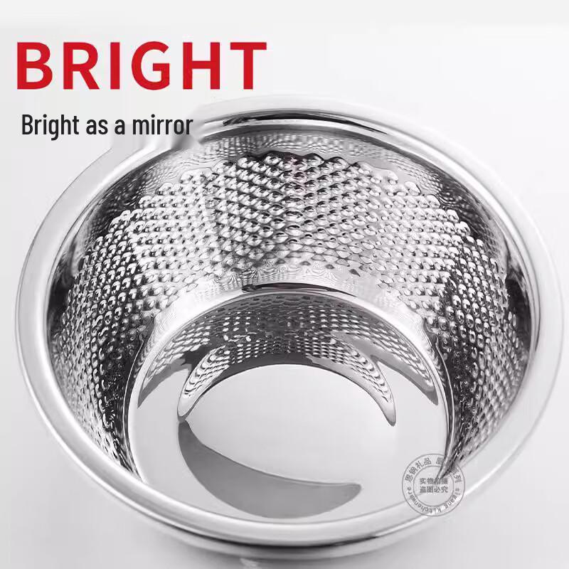 Sisigang Verdicktes Edelstahl Mehrzweck-Rührschüssel- und Siebset