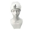 1pc Woolen Cap For Women Warm And Personalized Skull Head Tea-drinking Knitted Cap Fashionable Cold-proof Cap