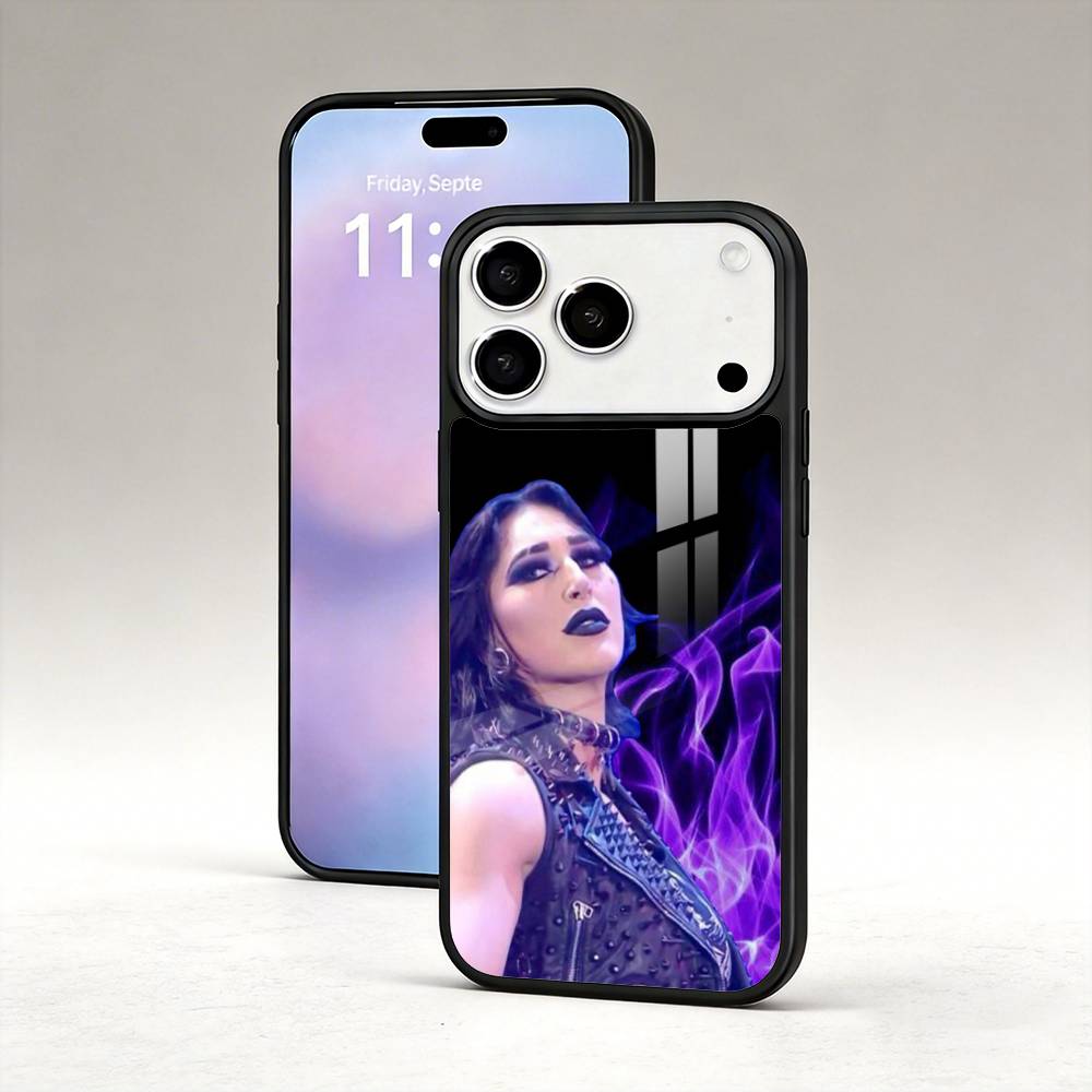 R-Rhea Ripley Wrestler Phone Case For iPhone17,16,15,14,13,12,Pro,Max,Magnetic For Magsafe Wireless Charging iPhone14PRO