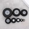 Tail Wheel Rubber PU Plastic Hub 1" - 3" Inch For RC Airplane Replacement Parts Kids DIY Plane Toys Accessories Spare Parts