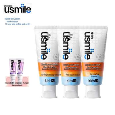 usmile Pasta de dente com flúor para crianças